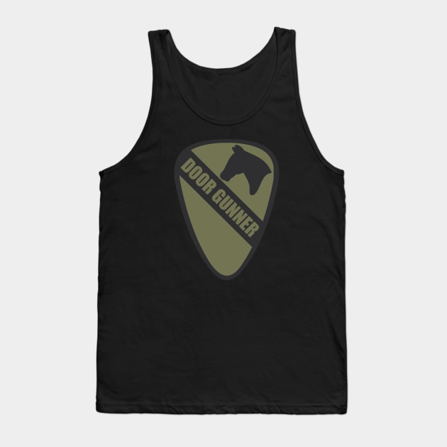 Air Cav Door Gunner Patch (subdued) Tank Top by Firemission45